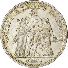 Coin, France, Hercule, 5 Francs, 1875, Paris, EF(40-45), Silver, KM:820.1