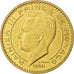 Moneta, Monaco, 50 Francs, 1950, AU(55-58), Brązal, KM:E30, Gadoury:141
