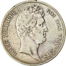 Coin, France, Louis-Philippe, 5 Francs, 1831, Paris, VF(20-25), Silver