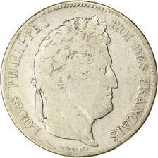 Münze, Frankreich, Louis-Philippe, 5 Francs, 1833, Bayonne, SGE+, Silber