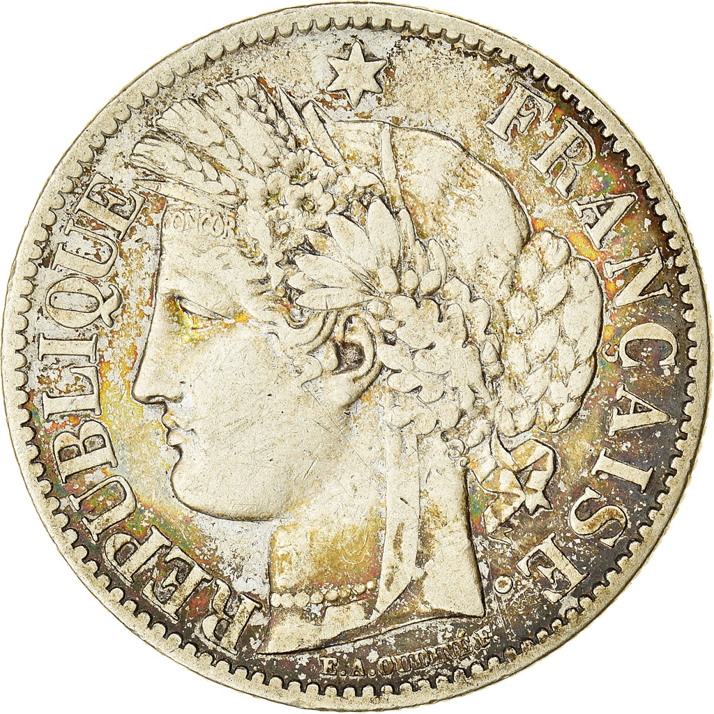 Münze, Frankreich, Cérès, 2 Francs, 1895, Paris, S+, Silber, KM:817.1