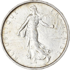 Coin, France, Semeuse, 5 Francs, 1967, Paris, AU(50-53), Silver, KM:926