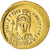 Moeda, Justin I, Solidus, Constantinople, AU(55-58), Dourado