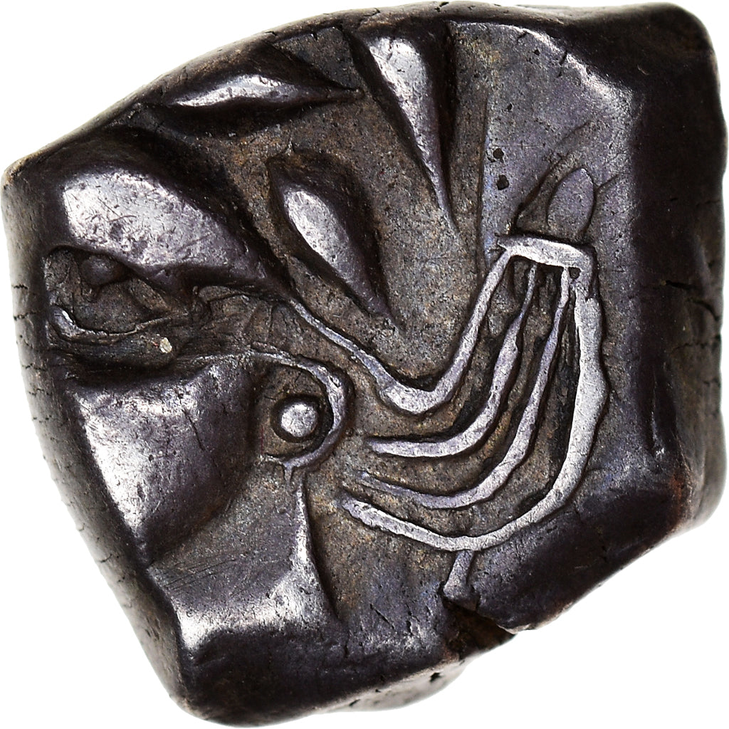 Coin, Volcae Tectosages, Drachm, AU(50-53), Silver, Latour:3254 var.