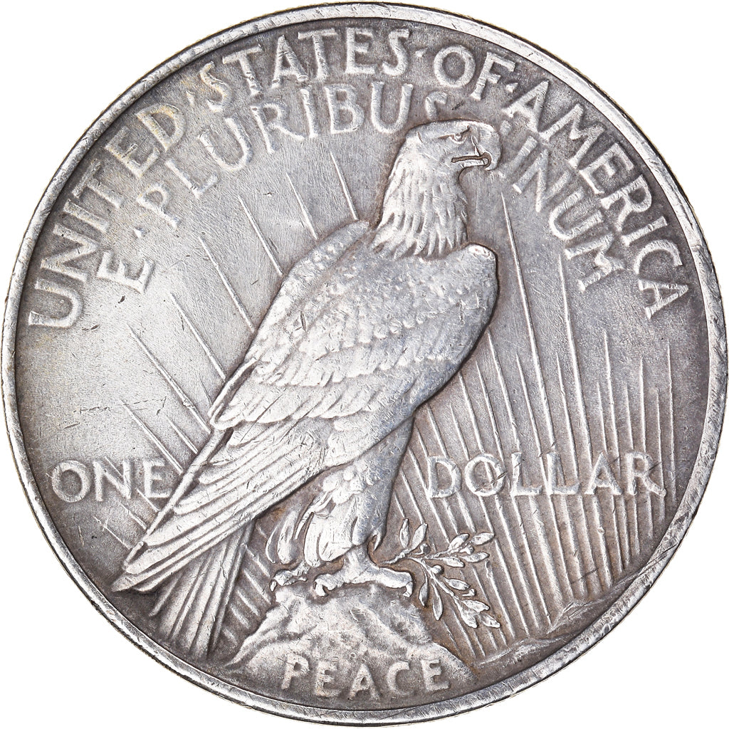 Coin, United States, Peace Dollar, Dollar, 1923, U.S. Mint, Philadelphia