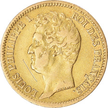 Münze, Frankreich, Louis-Philippe, 20 Francs, 1831, Paris, S+, Gold, KM:739.1