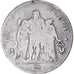 Moneta, Francia, Union et Force, 5 Francs, An 6/5, Paris, Double struck, MB