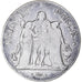 Coin, France, Union et Force, 5 Francs, AN 11, Bordeaux, VF(20-25), Silver