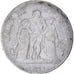 Moneta, Francja, Union et Force, 5 Francs, AN 7, Perpignan, VF(30-35), Srebro