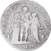 Moneda, Francia, Union et Force, 5 Francs, AN 7, Perpignan, BC+, Plata