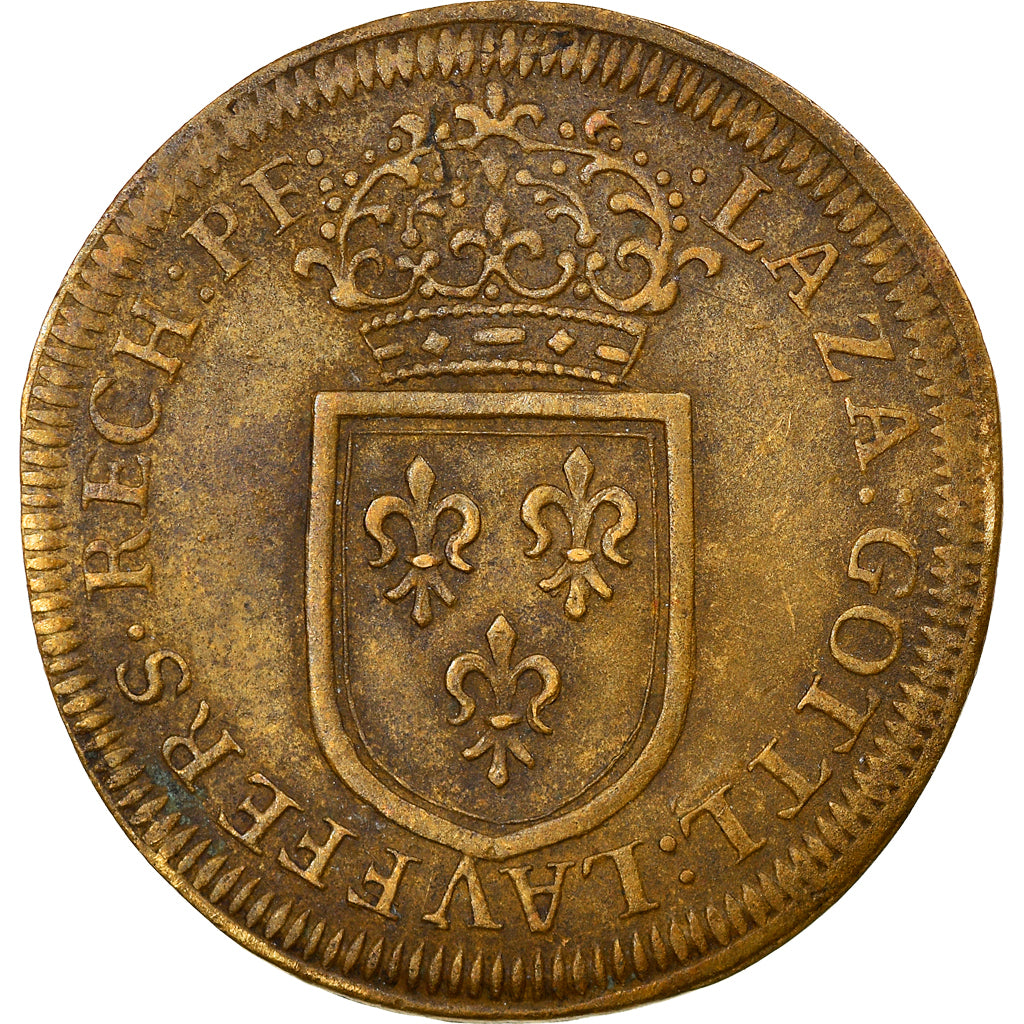 Francia, Token, Louis XIV, Nuremberg, Rechenpfennig, History, BB, Ottone