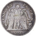 Munten, Frankrijk, Union et Force, 5 Francs, AN 7, Bayonne, FR+, Zilver