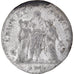 Coin, France, Union et Force, 5 Francs, An 6/5, Bordeaux, VF(20-25), Silver