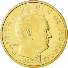 Münze, Monaco, 10 Centimes, 1962, VZ+, Cupro-Aluminium, KM:E43, Gadoury:146