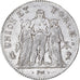 Münze, Frankreich, Union et Force, 5 Francs, AN 4, Paris, S+, Silber, KM:639.1