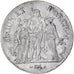 Coin, France, Union et Force, 5 Francs, AN 4, Paris, VF(30-35), Silver