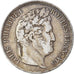 Coin, France, Louis-Philippe, 5 Francs, 1832, Lyon, VF(20-25), Silver, KM:749.4