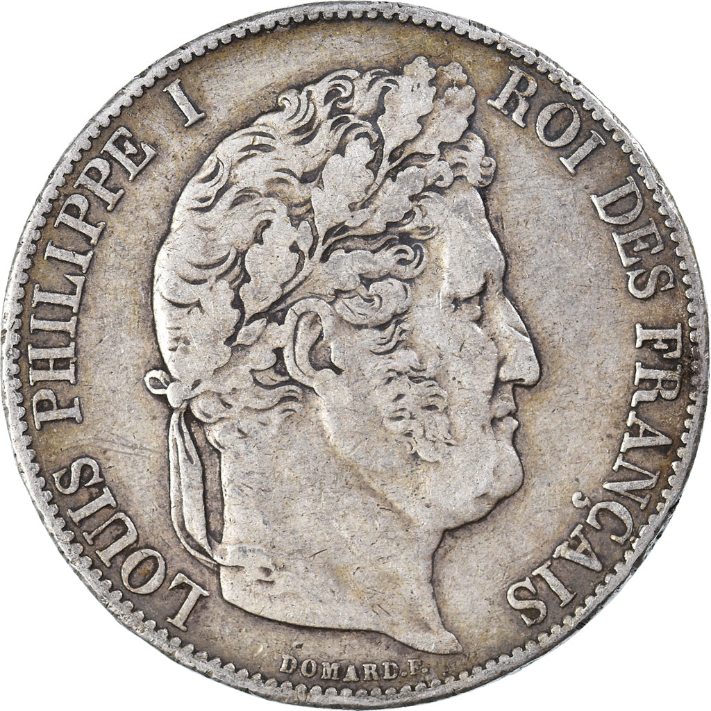 Münze, Frankreich, Louis-Philippe, 5 Francs, 1847, Paris, S, Silber, KM:749.1