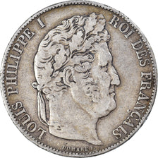 Münze, Frankreich, Louis-Philippe, 5 Francs, 1847, Paris, S, Silber, KM:749.1