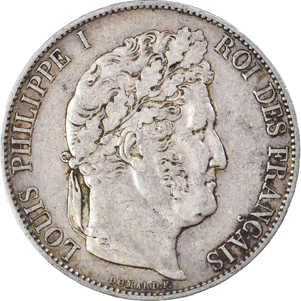 Monnaie, France, Louis-Philippe, 5 Francs, 1847, Paris, TB+, Argent