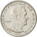 MONACO, 1/2 Franc, 1968, KM #145, EF(40-45), Nickel, 19.5, Gadoury #149, 4.57