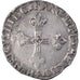 Münze, Frankreich, Henri III, 1/4 Ecu, 1581, Rennes, SS, Silber, Sombart:4662