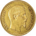Moneda, Francia, Napoleon III, 100 Francs, 1855, Paris, MBC+, Oro, KM:786.1