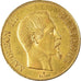 Moneta, Francia, Napoleon III, 100 Francs, 1859, Paris, BB+, Oro, KM:786.1
