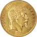 Moneda, Francia, Napoleon III, 100 Francs, 1866, Paris, MBC+, Oro, KM:802.1