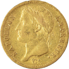 Moneda, Francia, Napoléon I, 20 Francs, 1810, Paris, BC+, Oro, KM:695.1