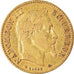Moneta, Francja, Napoleon III, 10 Francs, 1866, Strasbourg, EF(40-45), Złoto
