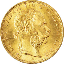 Monnaie, Autriche, Franz Joseph I, 8 Florins-20 Francs, 1892, SPL+, Or, KM:2269