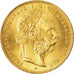 Coin, Austria, Franz Joseph I, 8 Florins-20 Francs, 1892, MS(64), Gold, KM:2269