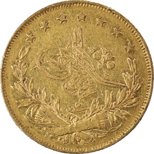 Munten, Turkije, Abdul Mejid, 100 Kurush, 1843 (AH1255), Qustantiniyah, FR+