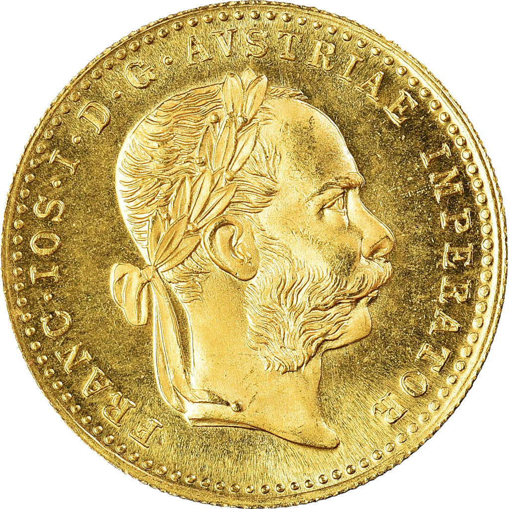 Münze, Österreich, Franz Joseph I, Ducat, 1915, Restrike, UNZ+, Gold, KM:2267