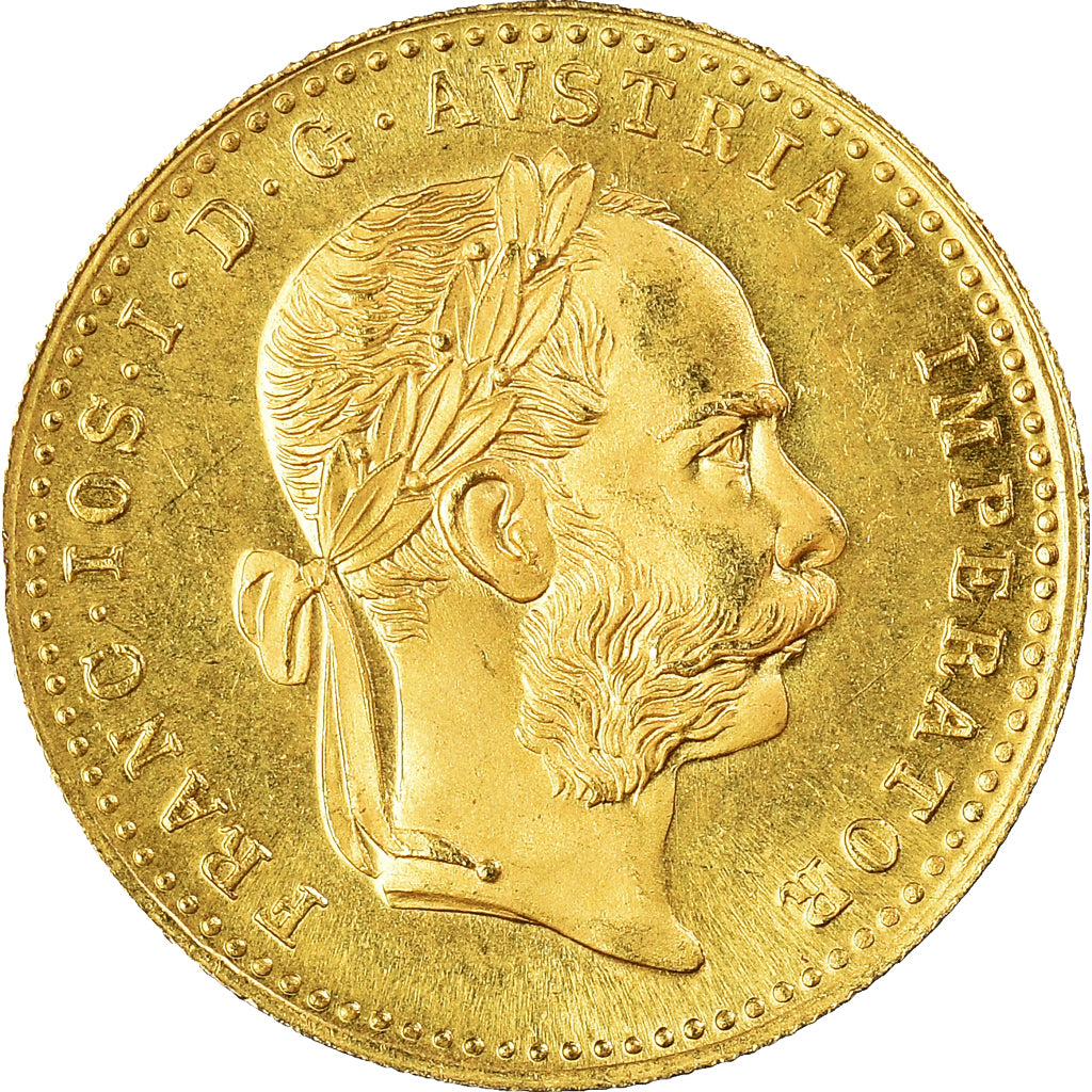 Monnaie, Autriche, Franz Joseph I, Ducat, 1915, Refrappe, SPL+, Or, KM:2267