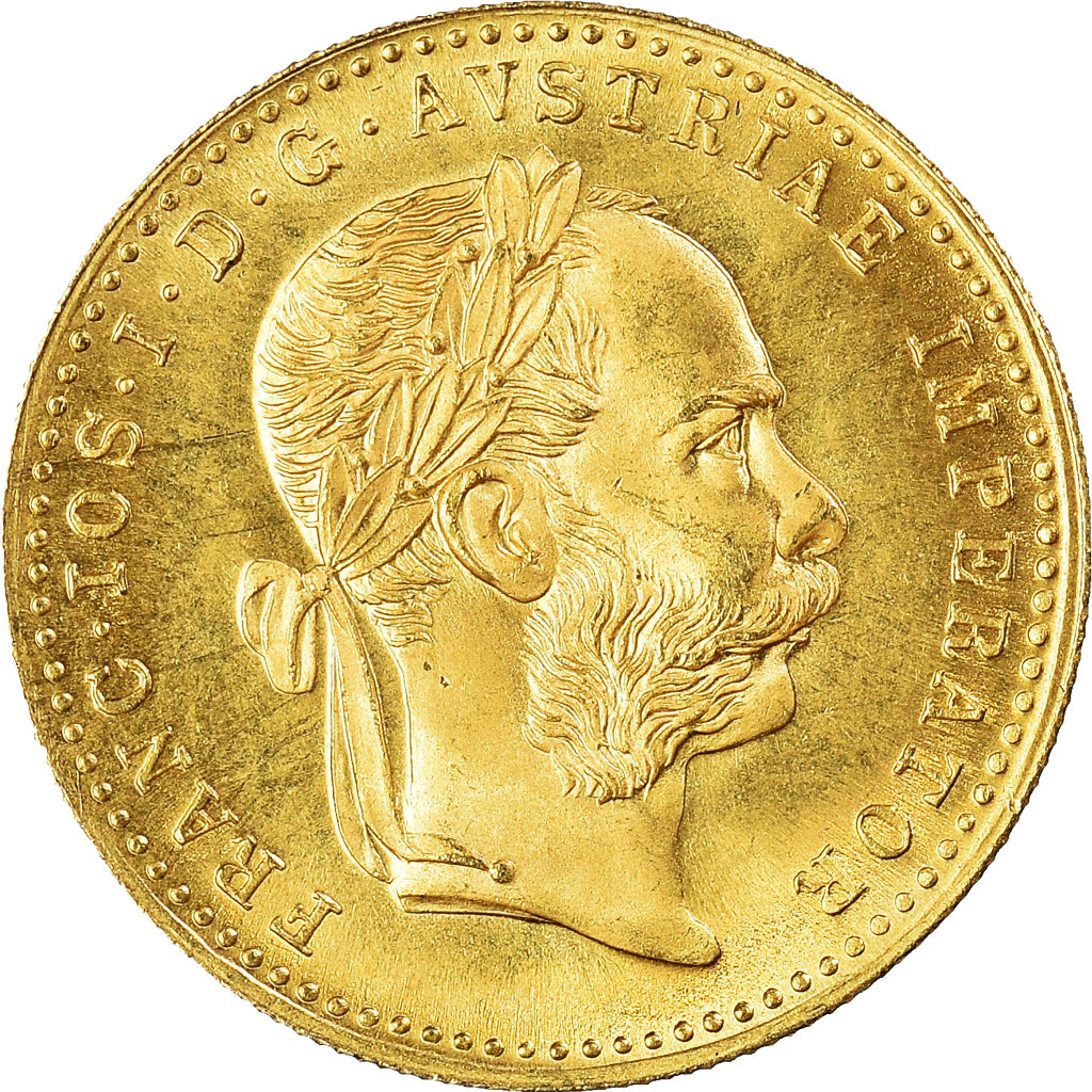 Monnaie, Autriche, Franz Joseph I, Ducat, 1915, Refrappe, SPL+, Or, KM:2267
