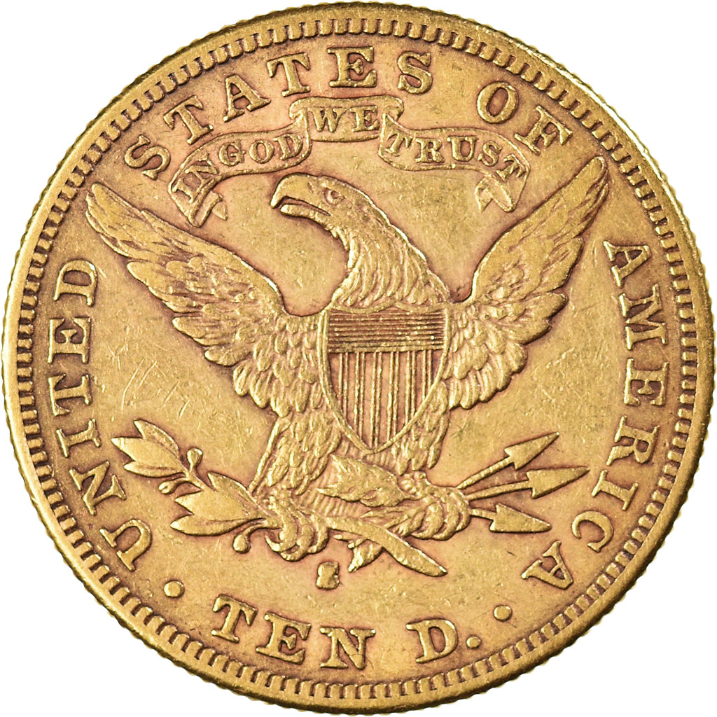 Moneta, Stati Uniti, Coronet Head, $10, Eagle, 1896, U.S. Mint, San Francisco