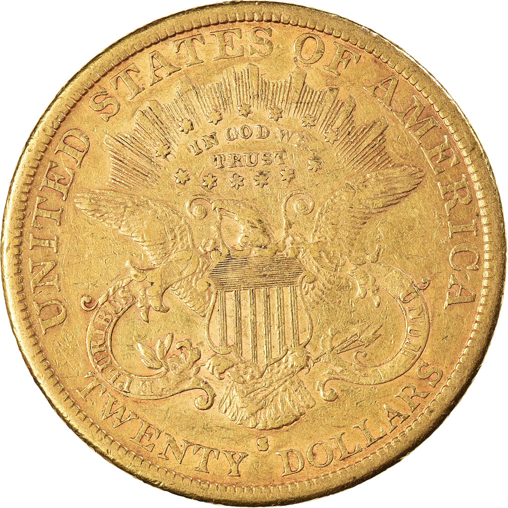 Moneta, Stati Uniti, Liberty Head, $20, Double Eagle, 1884, U.S. Mint, San