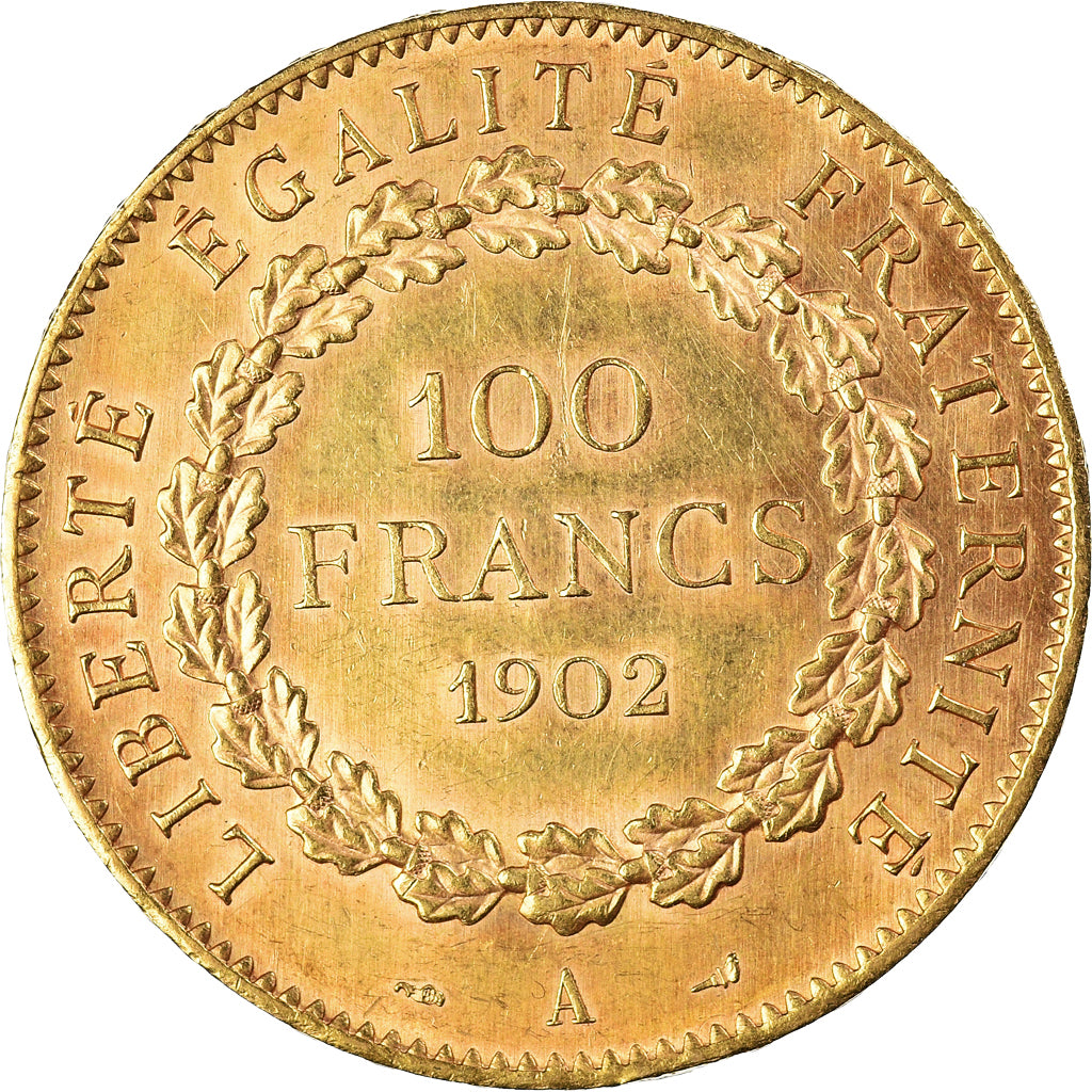Moneta, Francia, Génie, 100 Francs, 1902, Paris, SPL, Oro, KM:832, Gadoury:1137