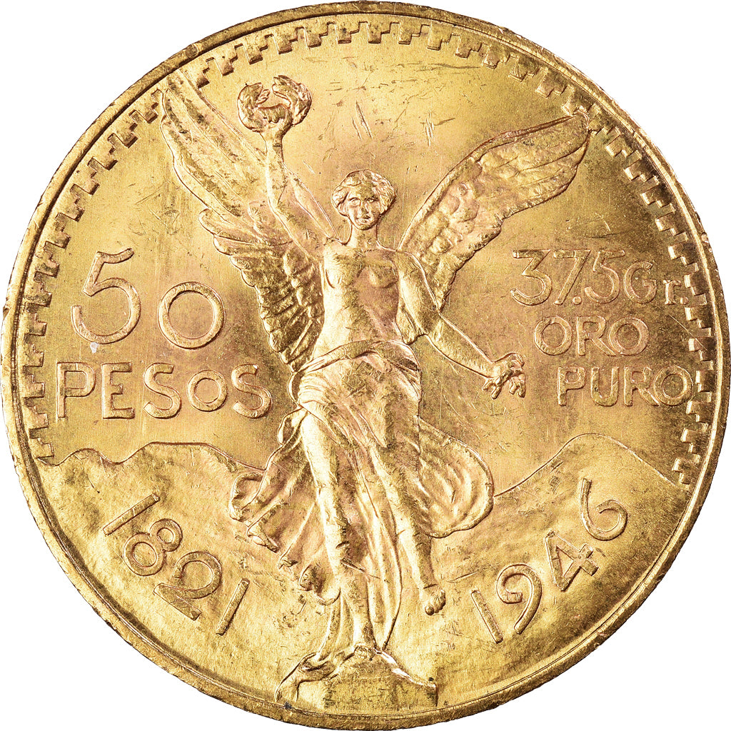 Monnaie, Mexique, 50 Pesos, 1946, Mexico City, SUP, Or, KM:481