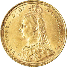 Moneta, Australia, Victoria, Sovereign, 1888, Sydney, AU(55-58), Złoto, KM:10
