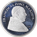 Vaticano, medalla, Le Pape François, 2013, FDC, Plata