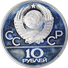 Münze, Russland, Basketball, 10 Roubles, 1979, Proof, STGL, Silber, KM:168