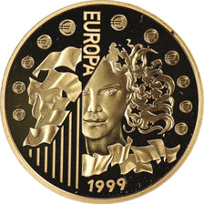 Francia, 65.5997 Francs, 1999, Paris, Proof, FDC, Oro, KM:1256