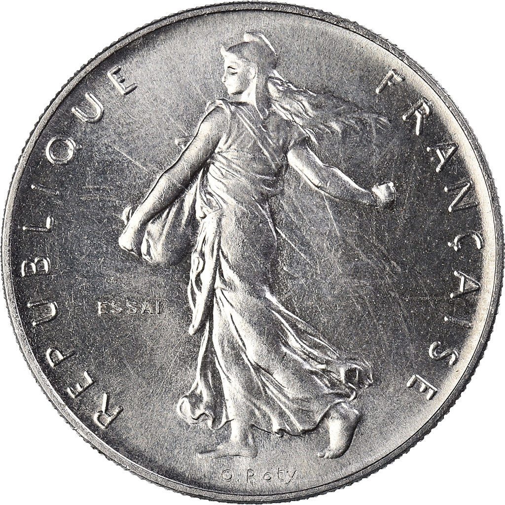 Coin, France, Semeuse, Franc, 1959, Paris, ESSAI, MS(65-70), Nickel, KM:E98