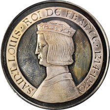 France, Medal, Saint Louis, La Conciergerie, MS(65-70), Silvered bronze