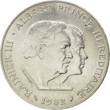 MONACO, 10 Francs, 1966, KM #M1, AU(55-58), Silver, 37, Gadoury #154, 25.02