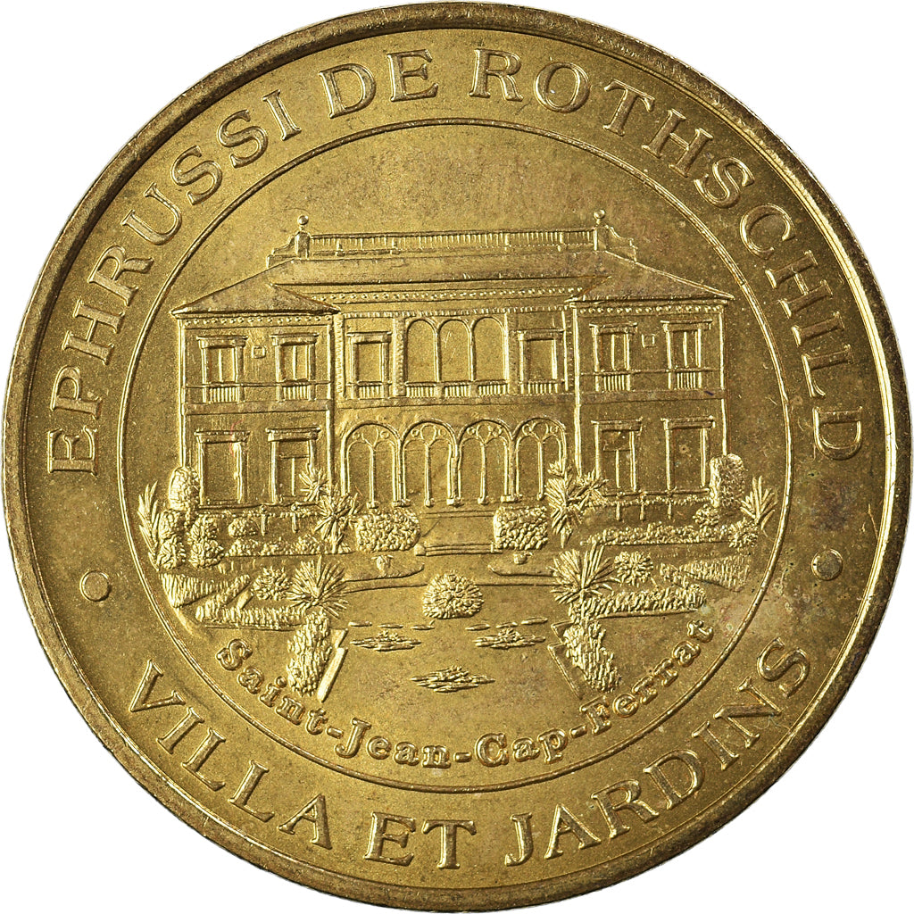 France, Token, Touristic token, Saint-Jean-Cap-Ferrat - Villa Ephrussi de