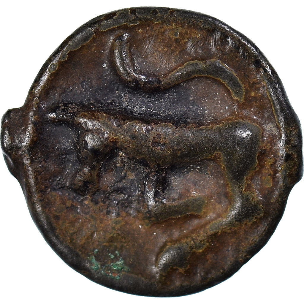 Coin, Turones, Potin, 80-50 BC, AU(50-53), Potin, Delestrée:3509var